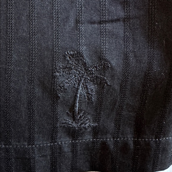 Tommy Bahama Charcoal Silk Shirt - Picture 3 of 4